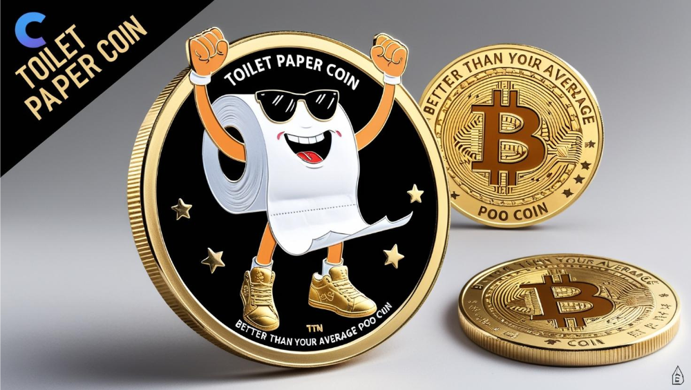 Toilet Paper Coin Banner